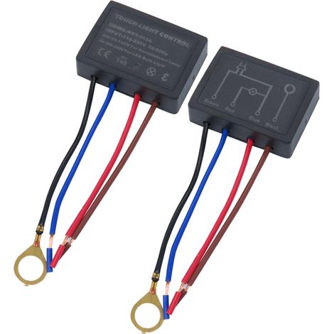 Lichtdimmer, Nachttischlampe Mit Berührungsschalter, 4-wege-touchsensor-dimmer, Dimmer Für Nachttischlampen, Stehlampen, Wandleuchten Und Dekorative Lampen