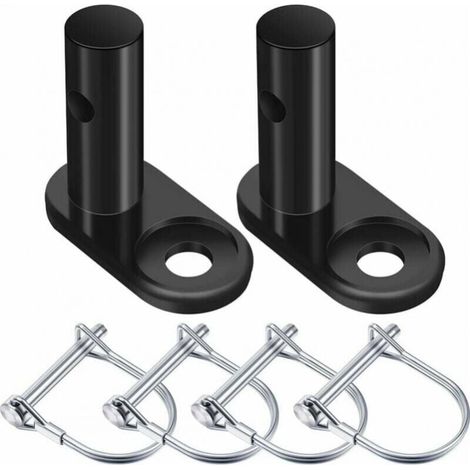 2 Sätze Fahrradanhänger-steckverbinder, Ersatzmontageadapter Für Anhängerkupplung Aus Stahl, Adapter Für Fahrradsteckverbinder