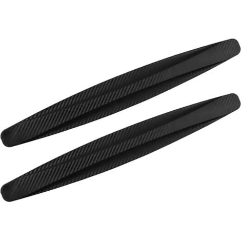2 Stück Flexible Stoßfängerschutzfolien Für Vorne Und Hinten, Kratzschutz, Universelle Stoßfänger-schutzstreifen-aufkleber Für Autos (schwarz)