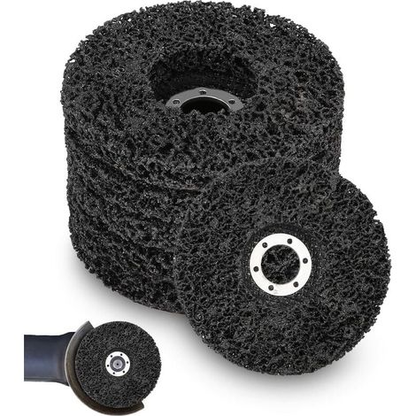 5 Stück Winkelschleif-scheiben, 125 X 22 Mm, Schleifscheibe Für Winkelschleifer, Abrasive Reinigungsscheibe Csd, Grobe Scheiben Zur Entfernung Von Rost Und Farbe