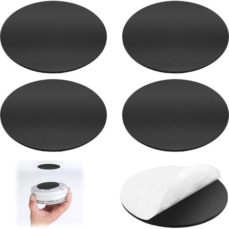 Magnetische Halterung Für Rauchmelder – 5er-pack 3m-klebestreifen, Wand- Und Deckenmontage Ohne Bohren, Kompatibel Mit Gas-, Kohlenmonoxid- Und Brandmeldern, 70 Mm