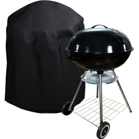 Oxford-grillhülle, Wasserdicht, Winddicht, Uv-beständig Und Reißfest, Rund 27,5 X 27,5 Cm