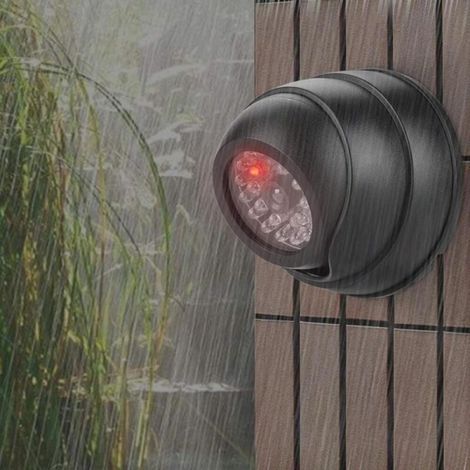 Attrappende Led-kamera Mit Rotem Blinklicht, Fake-kamera Für Den Außenbereich Am Haus