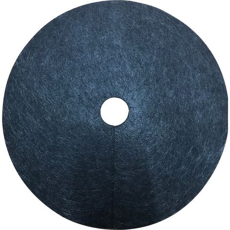 1 Stück Unkrautschutzmatte, Runde Mulchmatte Für Den Außenbereich, Unkrautschutz (durchmesser 42 Cm)