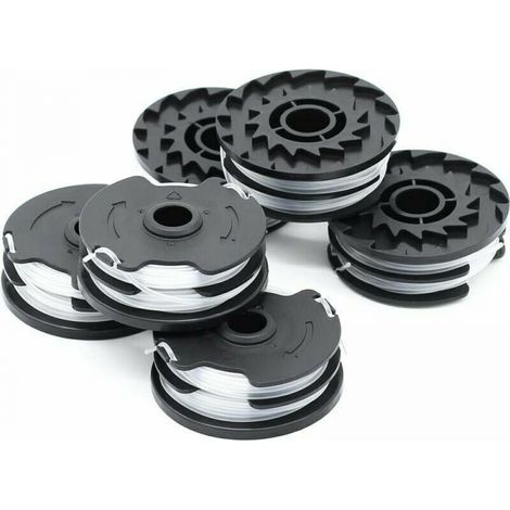 Packung Mit 6 Ersatzspulen Für Rasenmäher Lidl Parkside Prta 20-li A1, B2, C3, Prt 550 A1, A3, Prt 300 A1