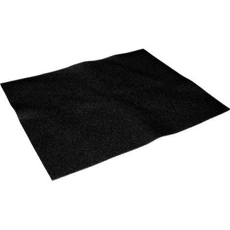 Universeller Aktivkohlefilter Für Küchenabzugshaube – 500 X 400 X 5 Mm, Schwarz