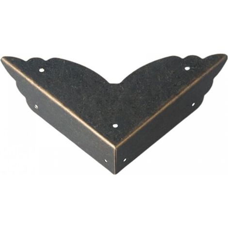 12er-set Möbel-eckschutz, Metallschutz, Baby-ecke, Tisch, Kantenbox, Kinder (schwarz), Einheitsgröße