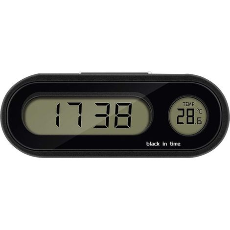 Auto-uhr, Digitale Auto-uhr Mit Thermometer, Mini-armaturenbrett-uhr Für Fahrzeuge (digitale Auto-uhr Mit Thermometer)