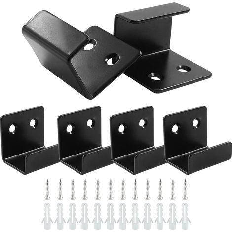 6er-set Wandhaken Aus Edelstahl, Innenbreite 20 Mm, Robuste Haken Für Keramikfliesen (schwarz)