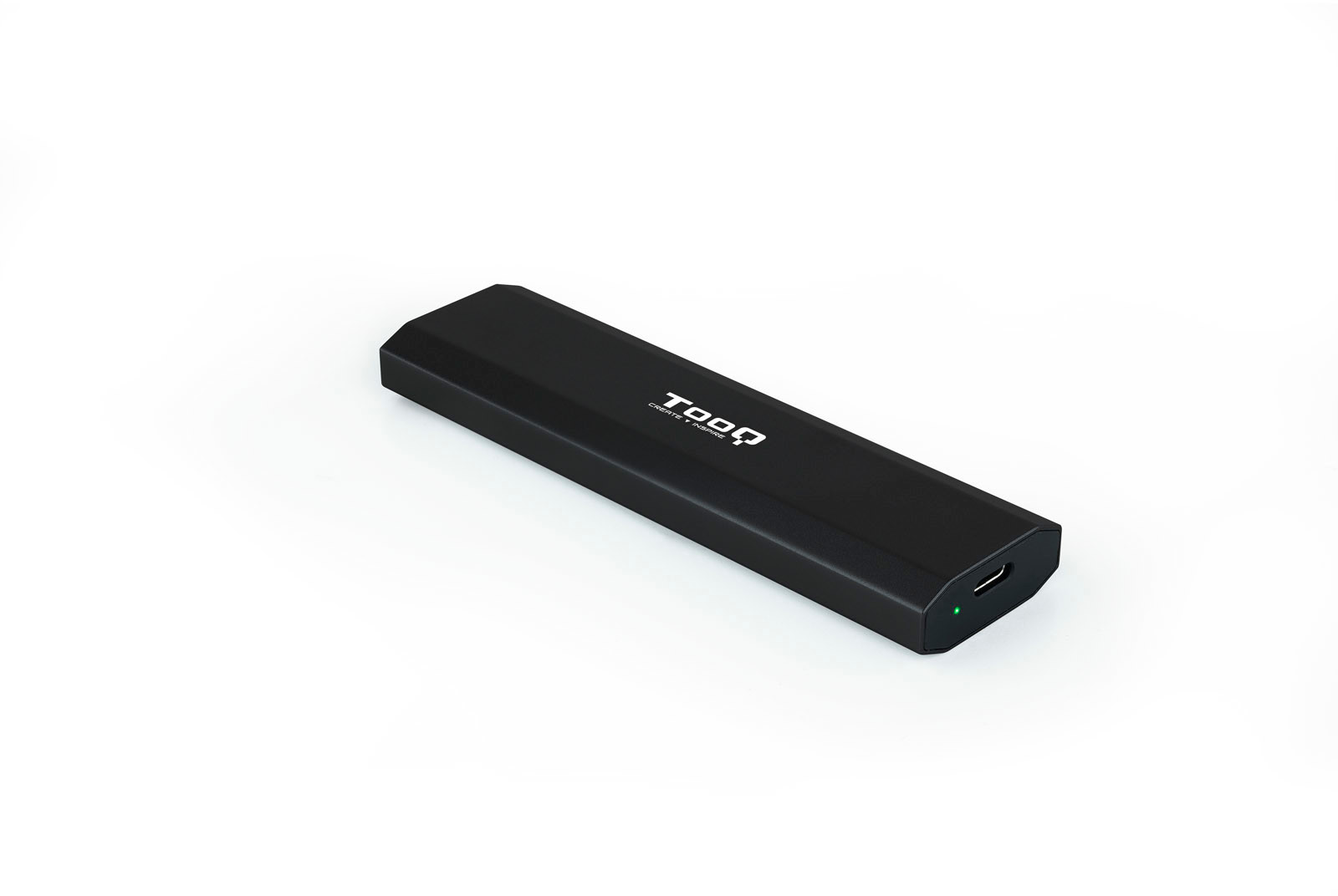 Externes M.2 Ngff/nvme Usb3.1 Gen2 Schwarz Externes Gehäuse Tooq Tqe-2223b