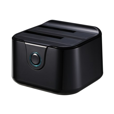 Docking Station Usb 3.0 Double Sata Dock Schwarz