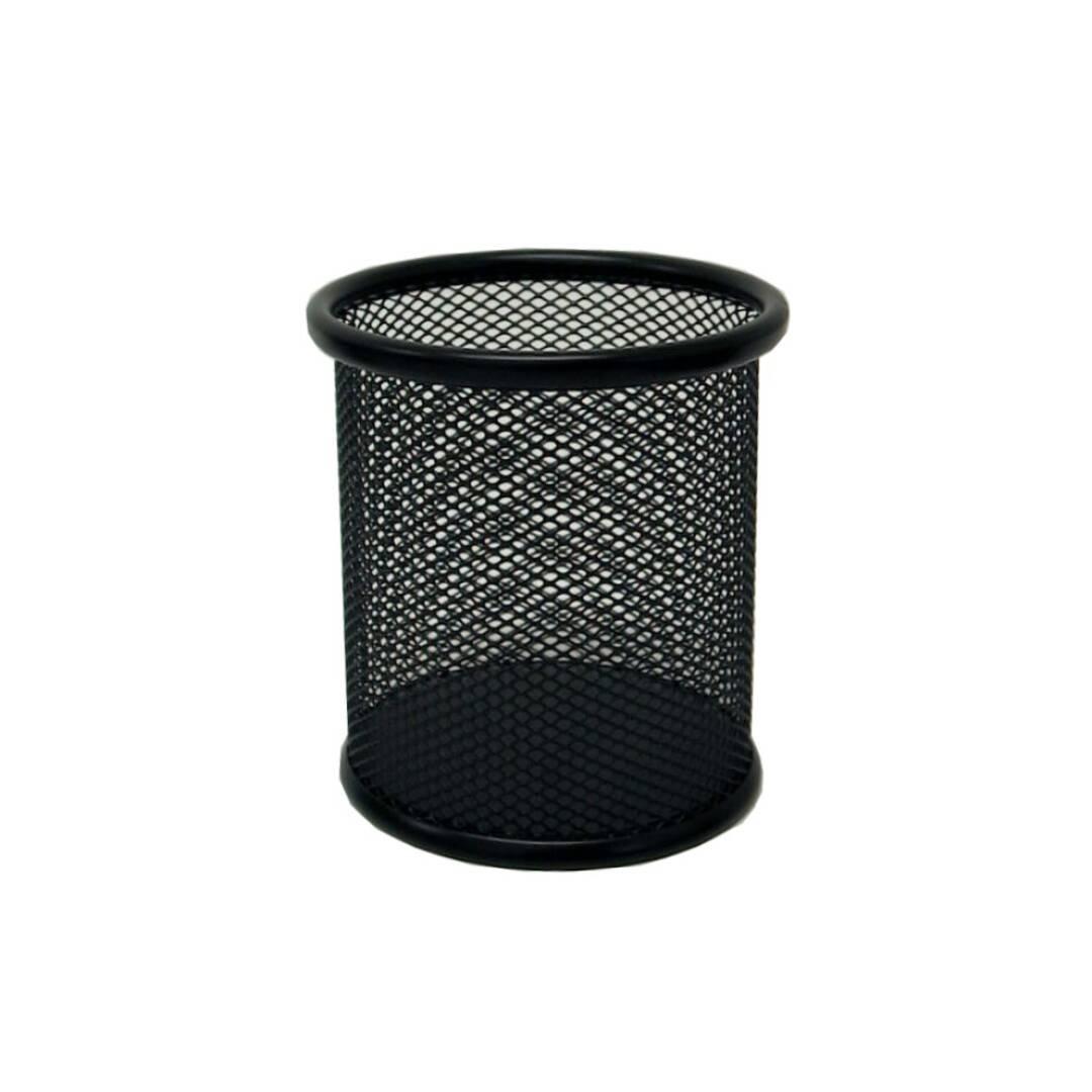 Bismark Schwarzer Runder Gitter-stifthalter Schwarz