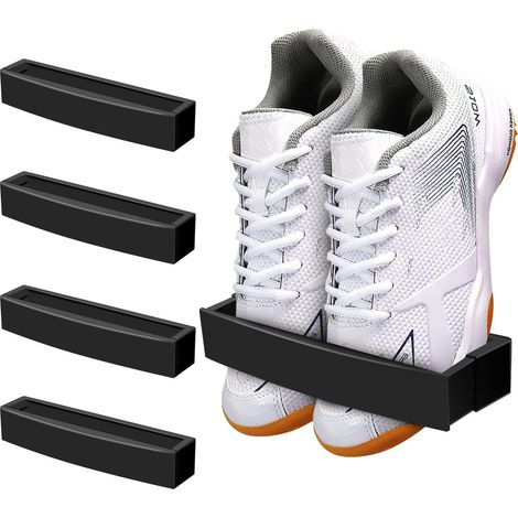 Palet Von 4 Verstellbaren Wand-schuhregalen, Aufbewahrungsorganizer Für Schuhregale, Aufbewahrungslösung Für Wohnmobile, Tür-schuhregal