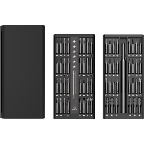 63-in-1-mini-präzisionsschraubendreher-set Magnetisches Elektronik-reparaturwerkzeugset