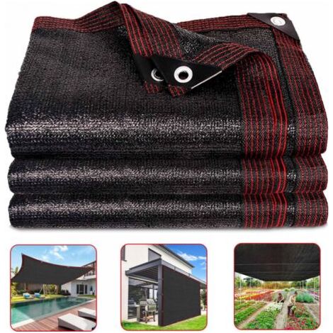 Filet D'Ombrage, 2x4 M, Sonnenschutznetz 85% Uv, Schattentuch Für Gewächshäuser, Windschutz Für Die Pflanzenabdeckung/gewächshaus/garten/pergola/patio/rasen/tierhaus