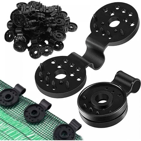 50 Befestigungsaccessoires Für Große Sonnenschirme Mit Einem Durchmesser Von 1 Cm, Passend Für Sonnenschirme Und Schattensegel, Spezielle Clips Mit Löchern