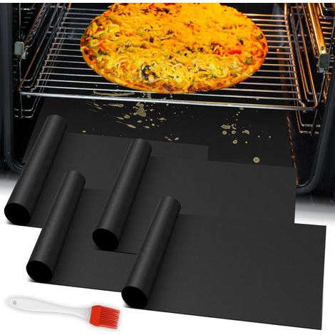 4er-set Antihaftbeschichtete Teflon-backmatten Für Elektro- Und Gasöfen, 40 X 50 Cm, Hitzebeständig, Leicht Zu Reinigen.