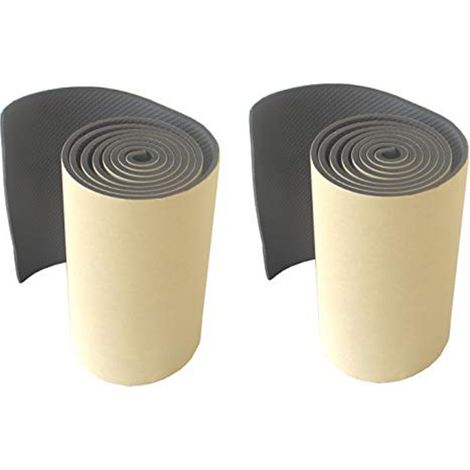 Pare-chocs Mural Protecteur Pour Garage Voiture Auto-adhésif 2 Rouleaux 200 Cm X 20 Cm X 4 Mm Pour Murs De Garages Pour Protéger La Porte Et Le Pare-chocs De La Voiture