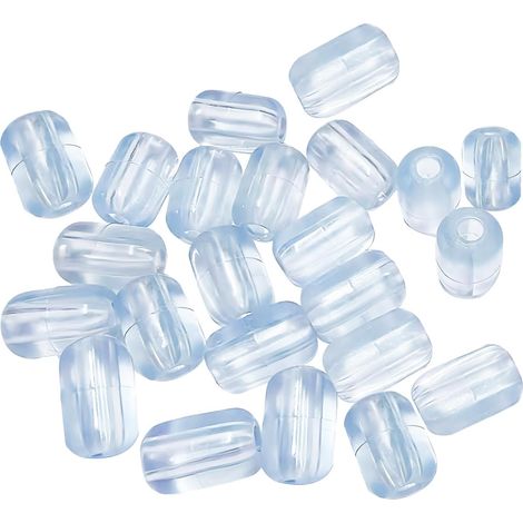 20 Stück Spülen-stützfüße Für Die Küche, Kunststoff-spülenschutzfüße, 4,5 Mm Innendurchmesser X 13 Mm Außendurchmesser, Küchen-zubehör Zum Schutz Von Stützen