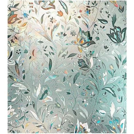 60x100 Cm Regenbogen-fensterfolie 3d-buntglas Statische Nicht Klebende Blickdichte Fenstertönung Für Privatsphäre