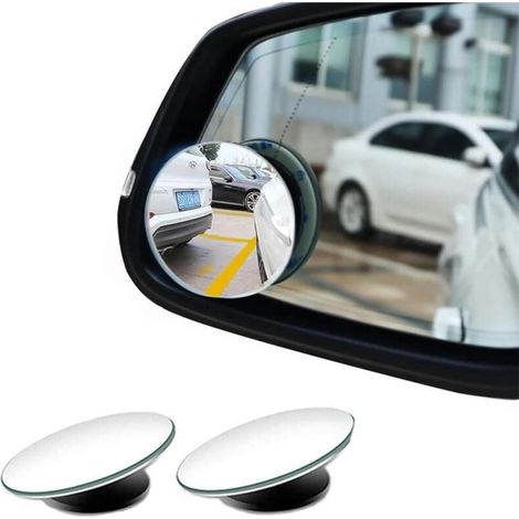 Winkelspiegel Für Den Toten Winkel, Verstellbarer 360°-drehwinkel Und Neigungswinkel, Universell Einsetzbar Für Autos, Suvs, Transporter Und Lkws – 2 Stück