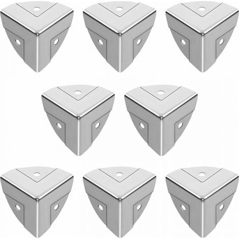 Set Aus 8 Verzinkten Dreiseiten-eckschutzvorrichtungen Für Kamera