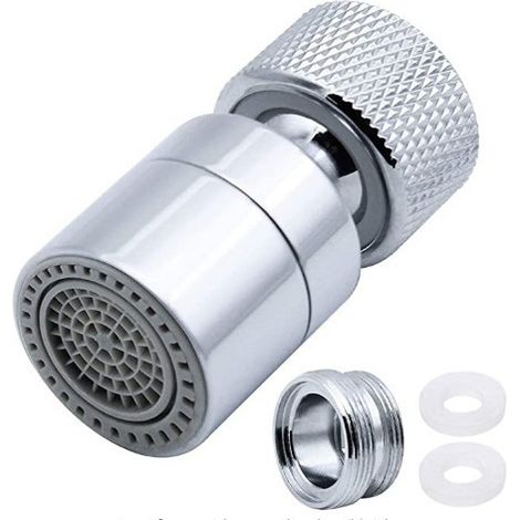 Messing-mixer-aerator, 360° Drehbar, 2 Einstellbare Modi, Küchensieb Für Mixer Mit Auslaufadapter - Für Mixer Mit Männlichem M22 Oder Weiblichem M24 Auslauf