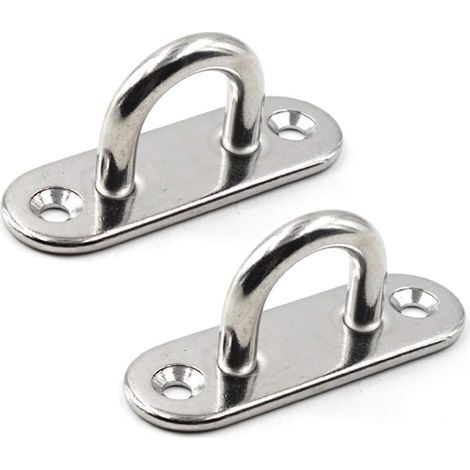 Ee 304 Edelstahl Verankerungsplatte Verankerungsplatte 9mm Ideal Für Yoga-schwingungen Hängematten/bootstakelung/marine-deckbeschläge/suspensions-trainingsgurte