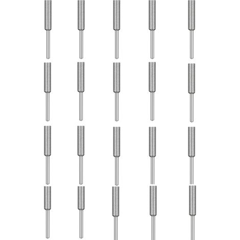 Satz Aus 20 Kettenschleifwerkzeugen Für Kettensägen Und 4 Mm Schleifköpfen