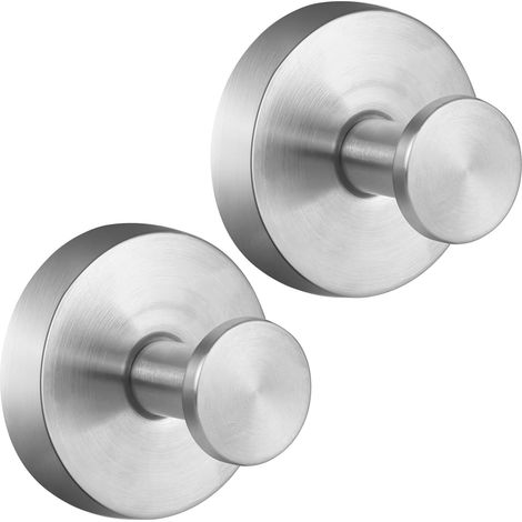 4er-set Saugnapf-haken, Rostfrei, Wasserdicht Und Wiederverwendbar, Ohne Bohren, Für Badezimmer, Fliesen, Duschtücher (silberfarben, 4er-pack)