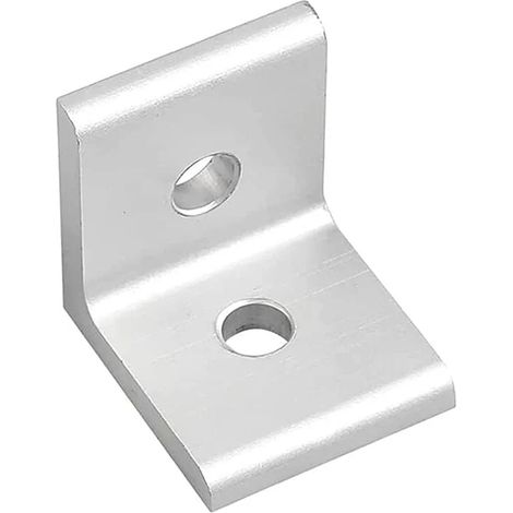 10 Metallbefestigungswinkel, Befestigungswinkel (30 X 30 X 26 Mm), Regalwinkel 90 Grad Winkel, Metallwinkel Für Aluminium (30 X 30 X 26 Mm)