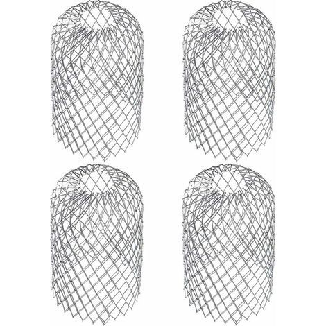 4 Stück Dachrinnen-einsätze Für Ca. Dachrinnen-filter Gitter Netz Laubschutz Abdeckung Aus Edelstahl 6,69 X 3,15 Zoll