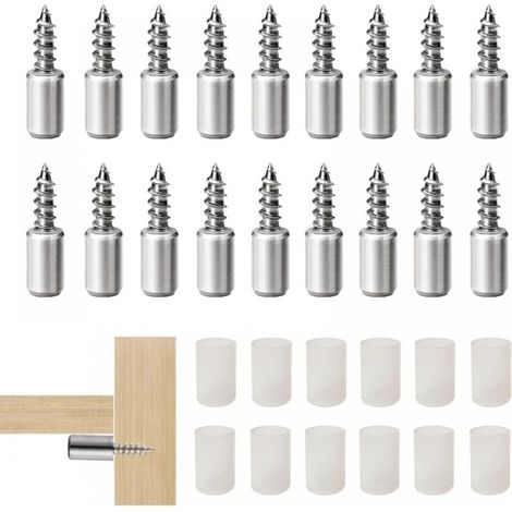 100 Stück Regalträger, Regalkonsolen, Wandhalterungen Für Regale, Regalstifte, Dübel, Metallplattenhalterungen Für Möbel, Schränke, Bibliotheken