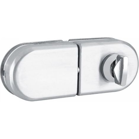 Türschloss-halbkreisgriff Aus Edelstahl Für 10–12 Mm Mit Schlüsseln