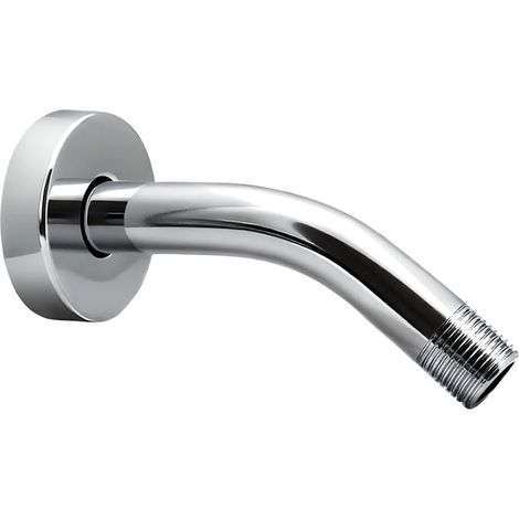 Verlängerbarer Duschkopf Von 15 Cm, Kompatibel Mit Festen Duschköpfen Im Badezimmer, Aus Massivem Verchromtem Edelstahl.