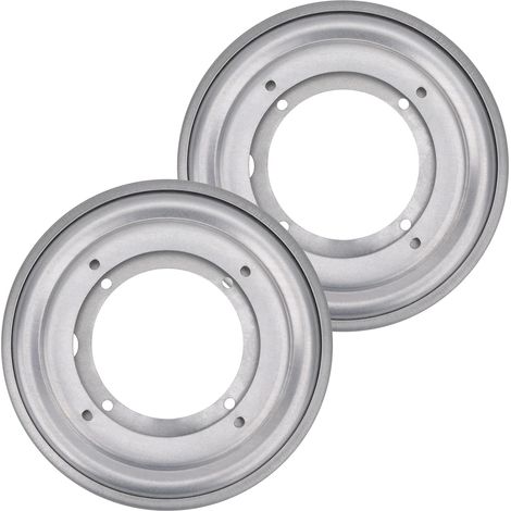 2er-set Runde Drehteller Mit Einem Durchmesser Von 20,4 Cm (8 Zoll), Silberfarbene Drehbasis, Drehbare Tischplatte Für Tische, Tablett, Küche