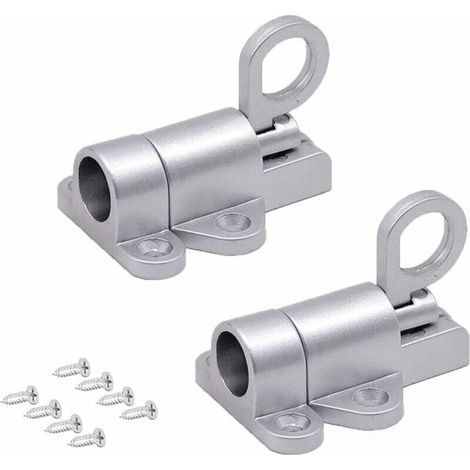 Automatisches Aluminiumtürschloss, 2 Stück Federverriegelung, Rückschlag-türschloss, Automatisches Türschloss, Für Balkontüren