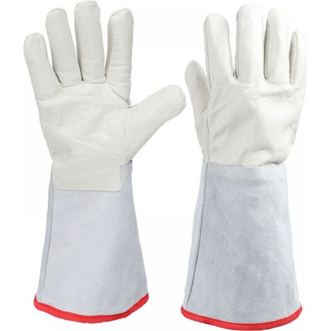 40 Cm Lange Kryogene Schutzhandschuhe Für Die Arbeit Mit Flüssigem Stickstoff Und Lng