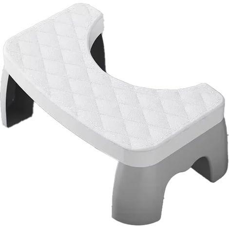Ergonomischer Toilettensitz Für Erwachsene, Kinder Und Schwangere – Tragbare, Rutschfeste Toilette Mit Abnehmbarem Sitz In Weiß