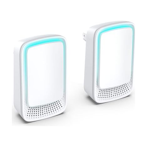 Luftreiniger, Dayear Mini-generator Für Negative Ionen Zum Einstecken, Negative-ion-luftreiniger, Luftionisator Für Schlafzimmer/haus/wohnzimmer/tierzimmer, Entfernt Gerüche (2 Stück)