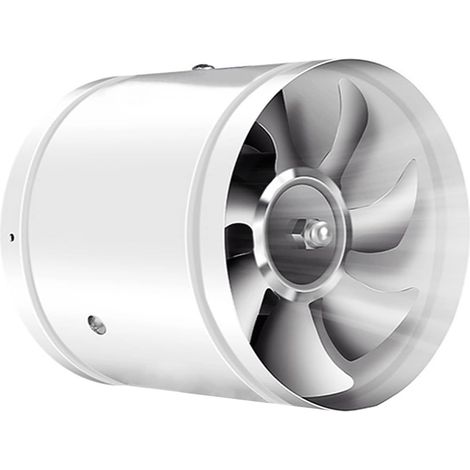 Einfach Gerichteter Abluftventilator, Mini-abluftventilator, Durchmesser 95 Mm, Länge 73 Mm, Weiß