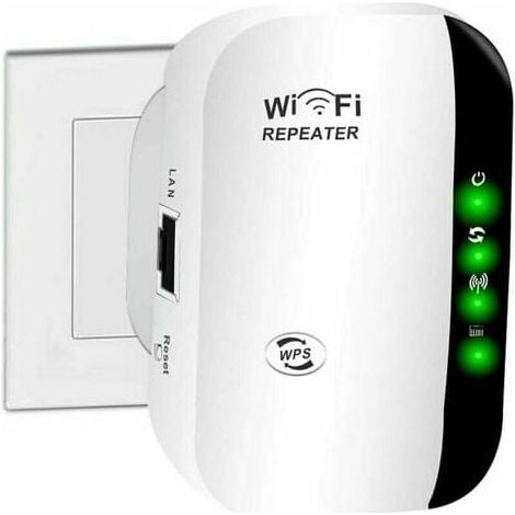 Wlan-verstärker, Drahtloser Internetverstärker Für Zu Hause 2,4 G, Super Verbesserter Wlan-repeater Mit 300 Mbps