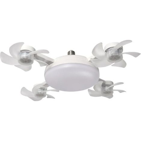Led-deckenventilator Mit Fernbedienung, Led-deckenventilator Dimmbar (vierköpfig)