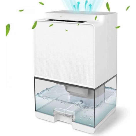 Luftentfeuchter 1000 Ml, Leise Elektrische Luftentfeuchter Für Räume Bis Zu 20 M², Tragbarer Led-feuchtigkeitsabsorber, Automatisches Abtauen/ausschalten, Badezimmer, Schlafzimmer, Büro