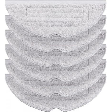 6 Stück Wischmopp Für Roborock S7 Pro Ultra, S7 Maxv Ultra, S7 Plus Und S7 Max – Ersatzteile Und Zubehör Für Saugroboter Roborock S7, T7s Und T7s Plus