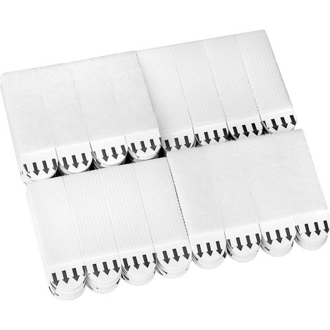 40 Paires Accroche Tableau Adhesif - Accroche Murale Sans Percer Pour Cadres Photos, Fixation Murale Sans Percer Pour Horloges, Miroirs Et Plus Encore, Installation Facile Et Propre