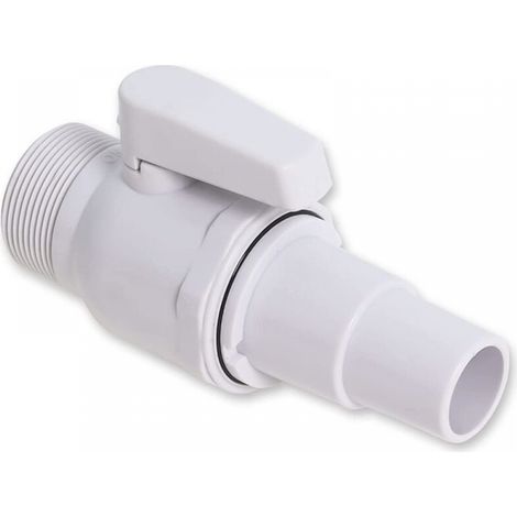 Absperrventil Für Schwimmbad, Schwimmbad-zubehör, Schwimmbad-zubehör, Kolbenventil, Schwimmbad-filterpumpe, Ersatzpumpenanschluss Für Schwimmbadfilter (2 Stück)