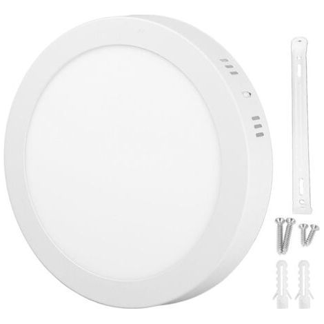 Einbau-led-deckenleuchte 18w 6000-6500k Weiß Ultraflache Runde Flachplatte Für Flur