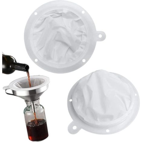 Lebensmittelfilter, Nylon-küchensiebfilter, Filtermarmelade-abseihen, Netzsieb Zum Filtern Von Wein, Saft, Milch, Kaffee, 200 Maschen Und 400 Maschen
