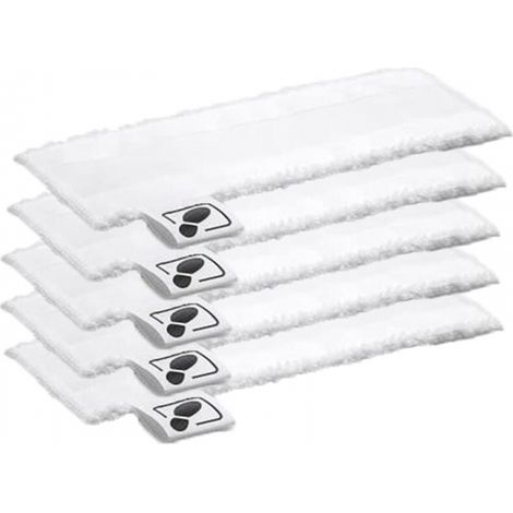 5er-pack Mikrofaser-pads Für Dampfreiniger Easyfix Sc2 Sc3 Sc4 Sc5